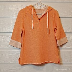 Soft Surroundings WOMEN Just Beachy Pullover French Terry Cloth LEISURE TRAVEL